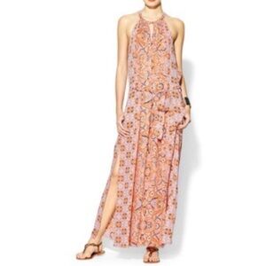 Bohemian Halter Maxi Dress